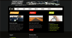 Desktop Screenshot of hedlandbuslines.com.au